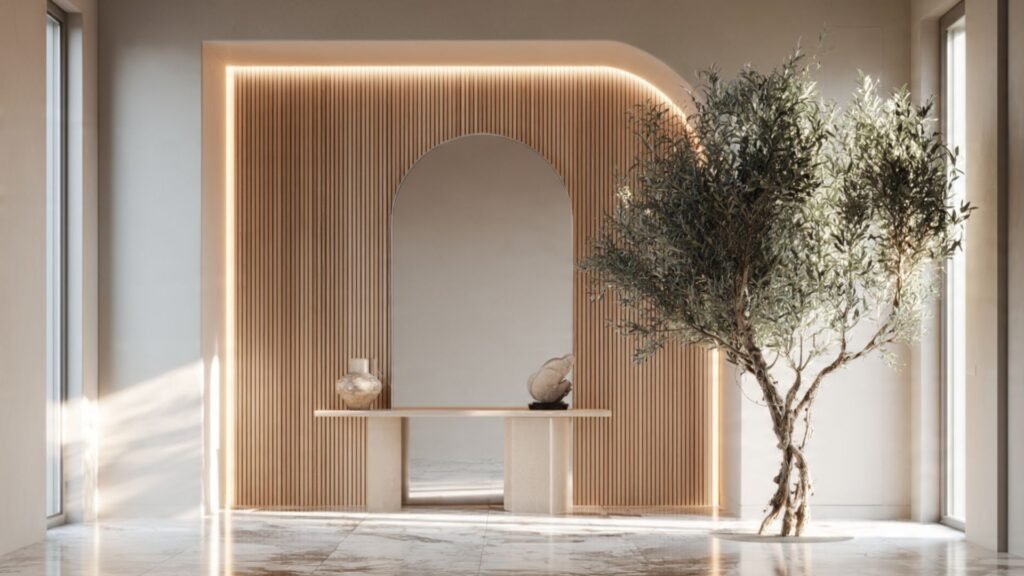 Entrance Foyer Wall Design