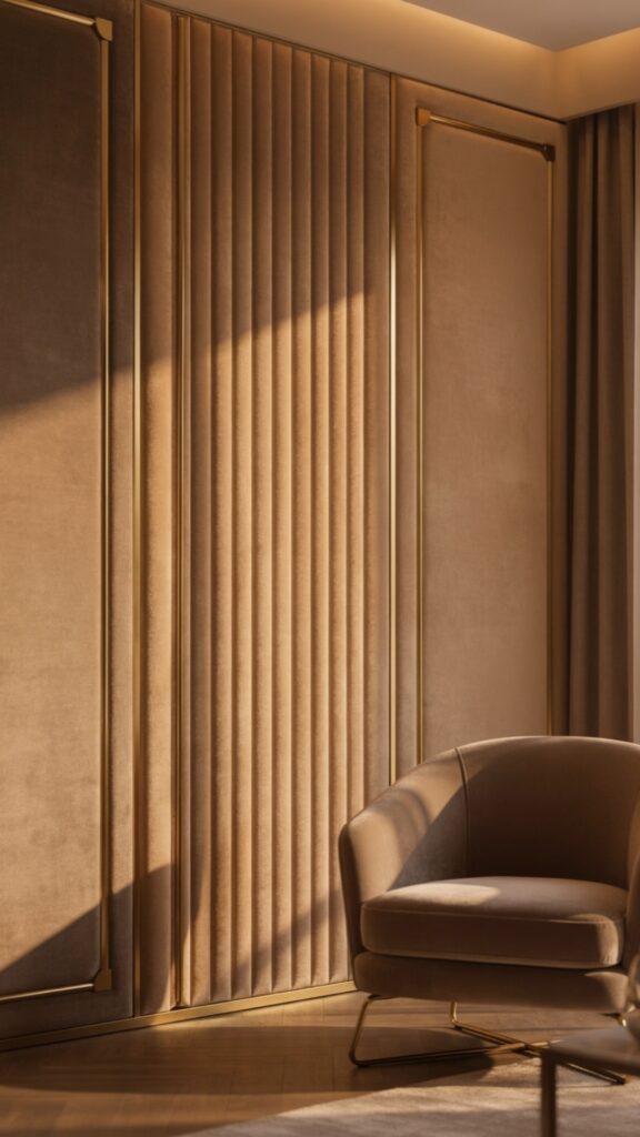 Fabric-Upholstered Wall Panels for Luxury and Comfort