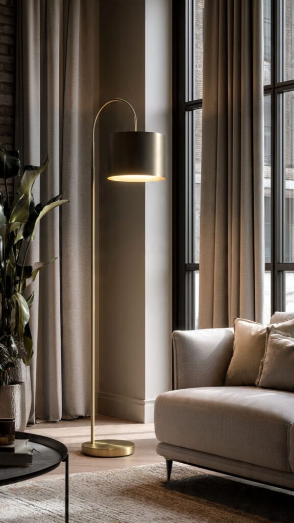 Floor Lamps as Design Anchors