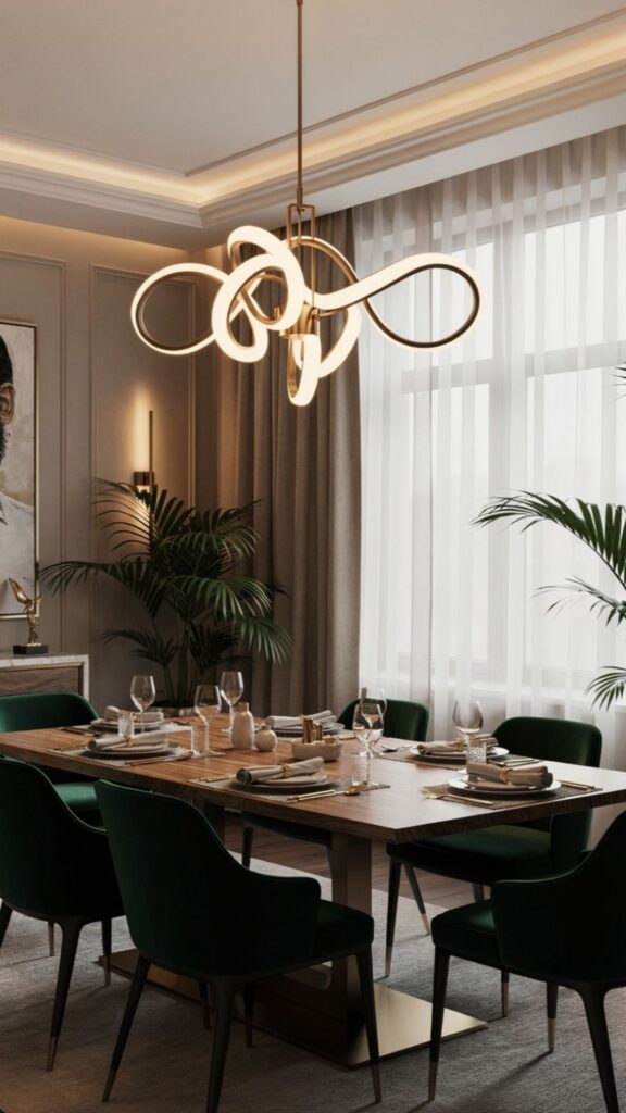 Get the Dining Room Lighting Right