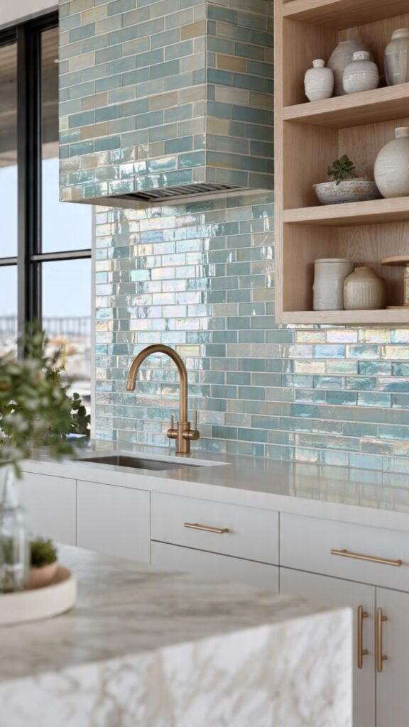 Glass Tile Backsplash