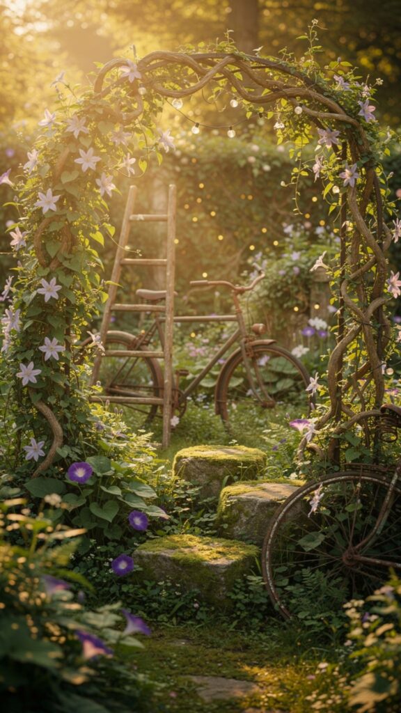 Grow Climbing Plants on Quirky Structures