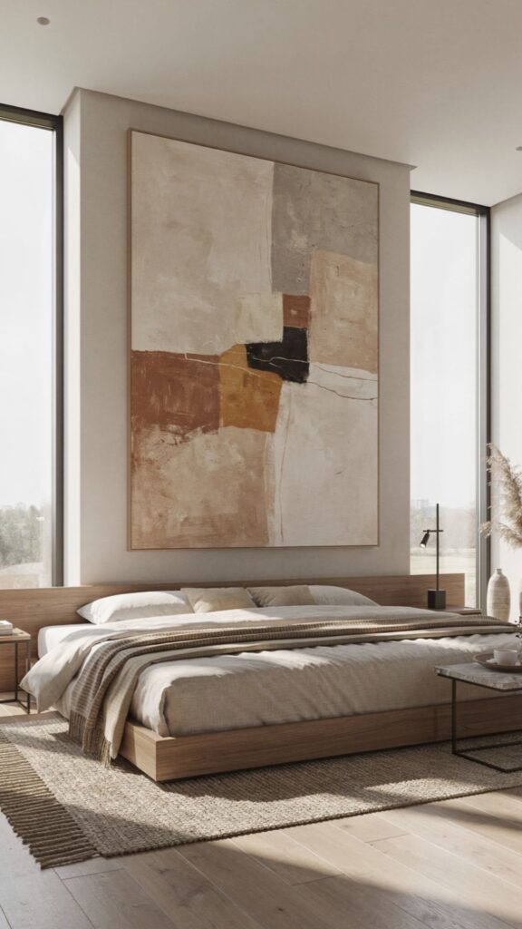 Hang Oversized Art for Maximum Impact