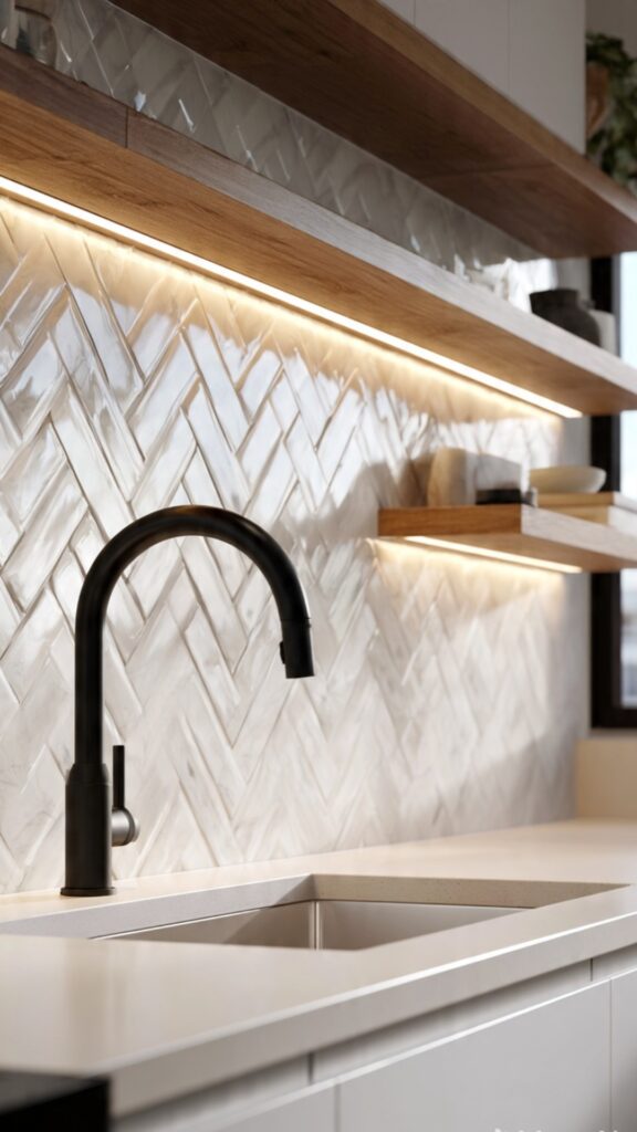 Herringbone Pattern Tile