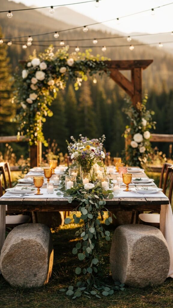 Incorporate Natural Elements Like Wood, Stone, and Greenery