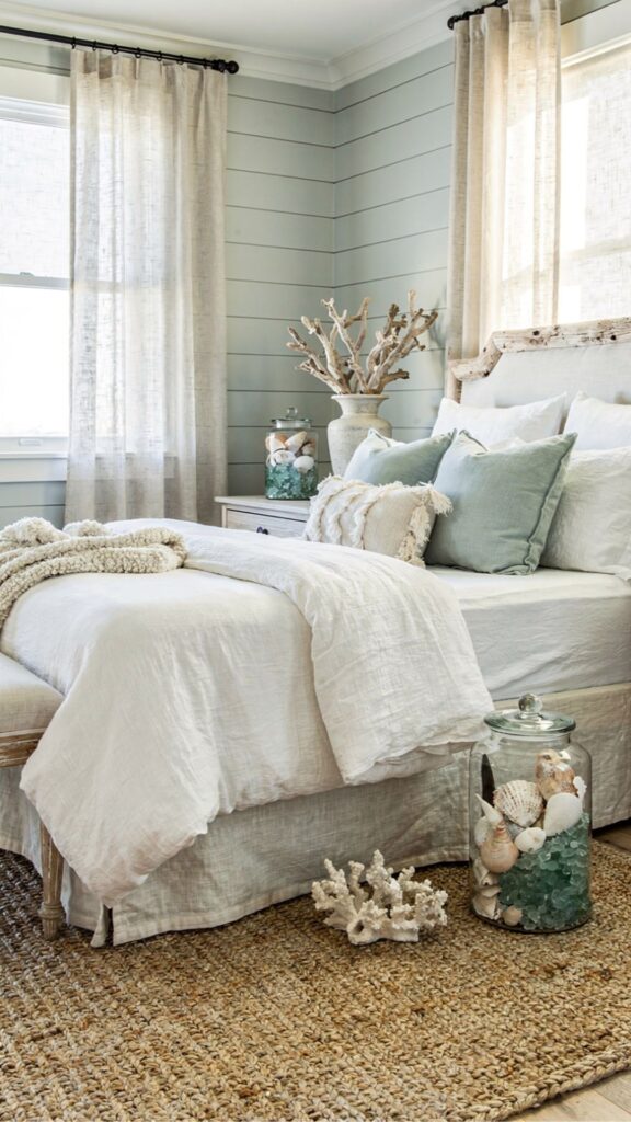 Incorporate Sea Glass, Shells, and Natural Coastal Collectibles