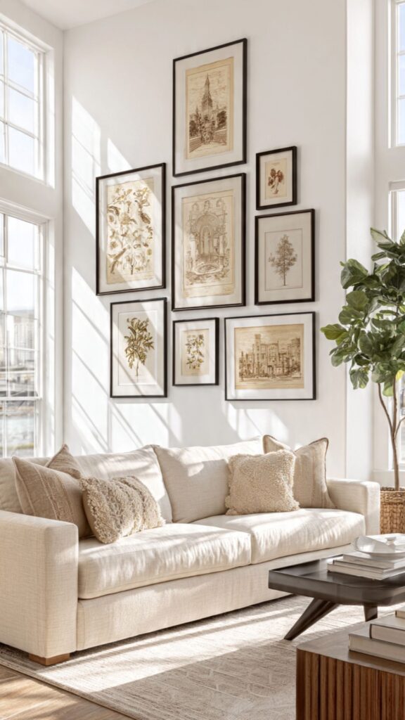 Incorporate Vintage and Antique Prints