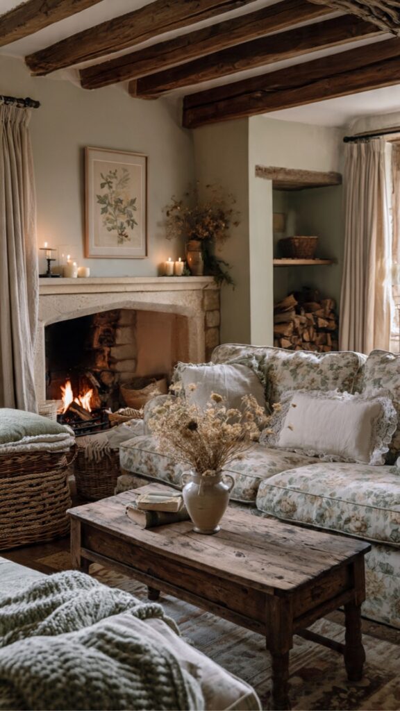Incorporate a Fireplace or Candle Display