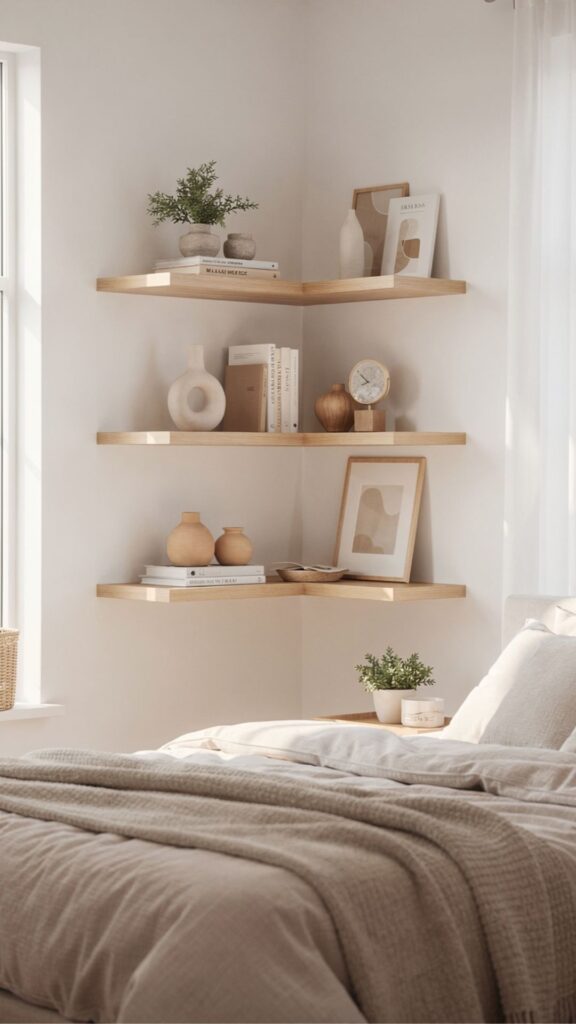 Install Floating Shelves for Functional Wall Decor