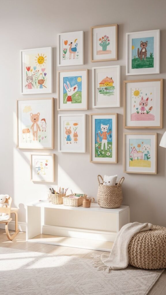Kids' Art Picture Walls