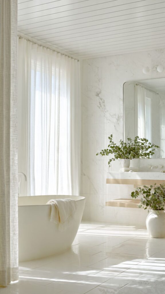 Layer Different Shades of White