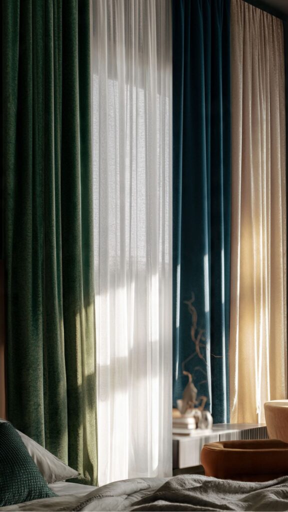 Layered Curtains