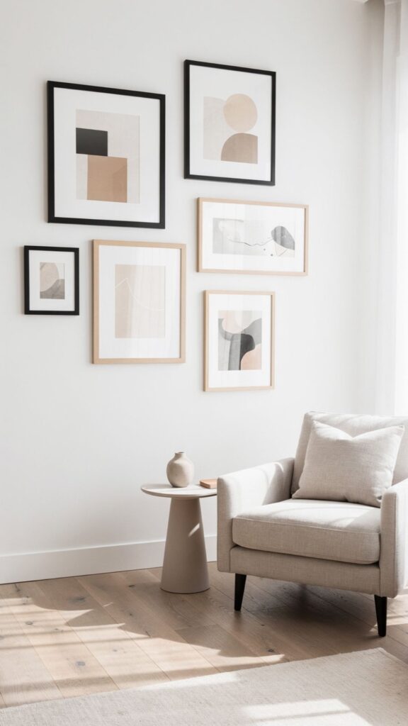 Minimalist Picture Wall
