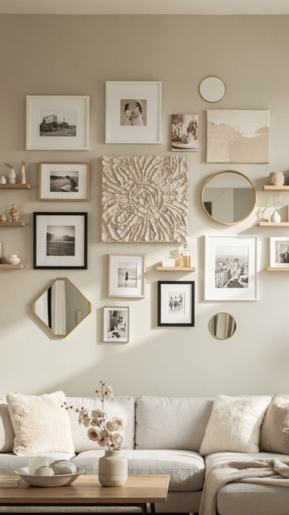 Mixed Media Picture Walls