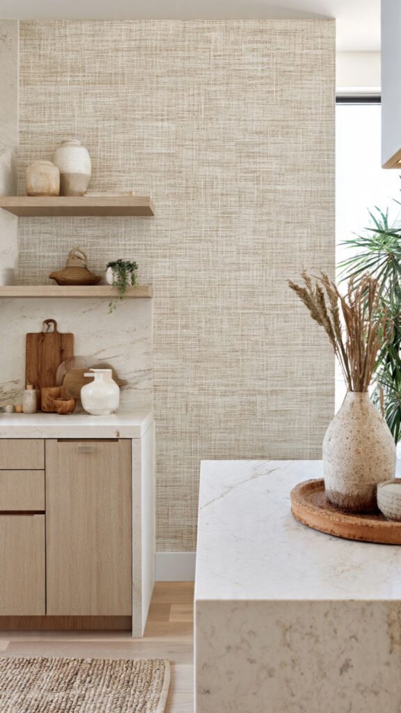 Neutral Textured Wallpaper