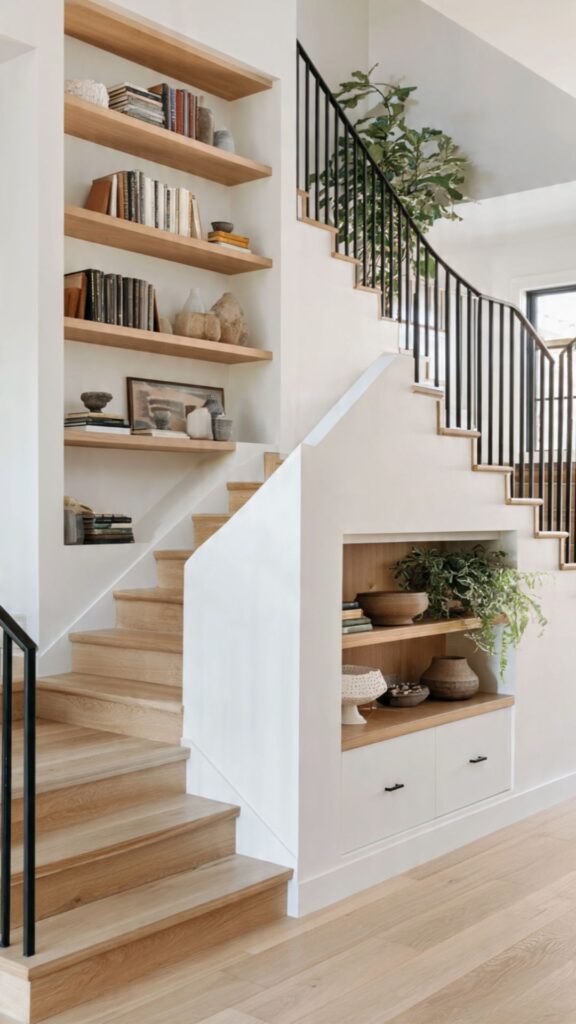 Open Shelving for Books, Décor, and Display