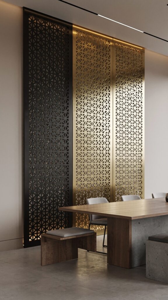 Perforated Metal Wall Panels for Industrial Elegance
