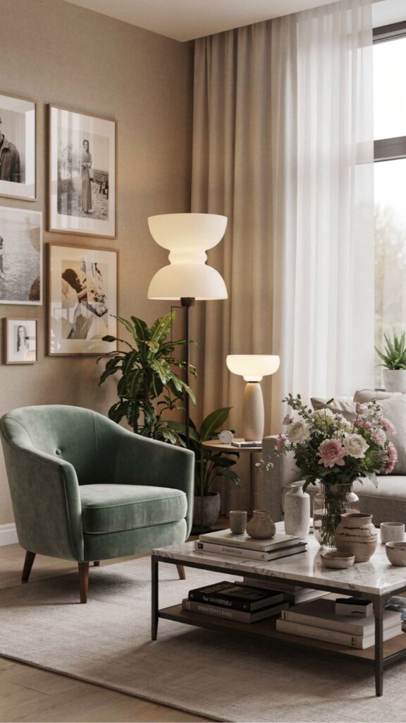Personalize Your Sitting Room with Meaningful Objects and Story