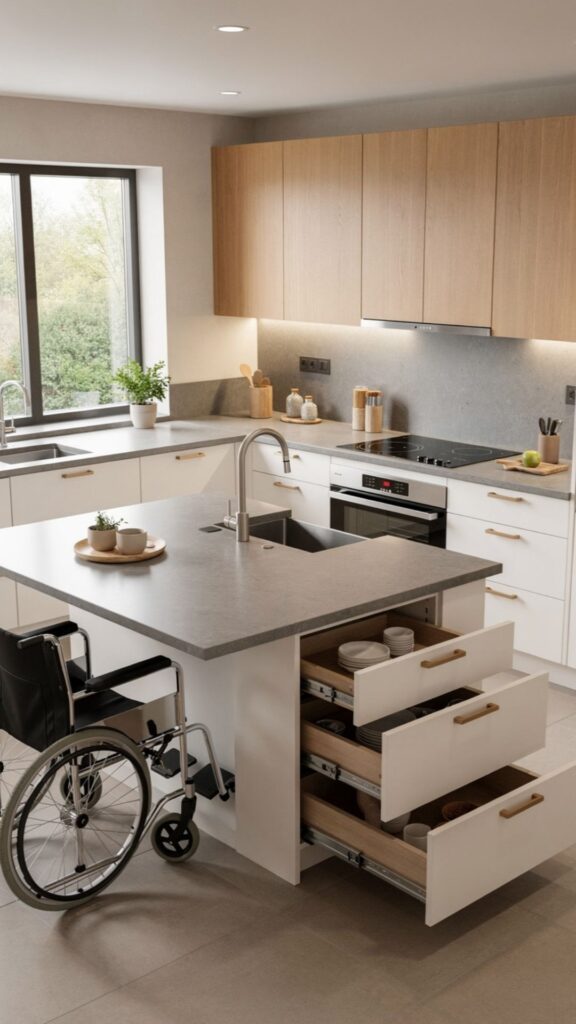 Plan for Multi-Generational and Accessible Kitchen Design