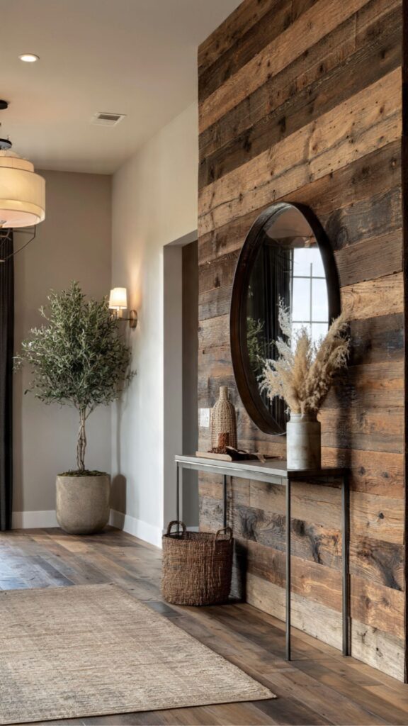 Reclaimed Wood and Natural Texture Walls