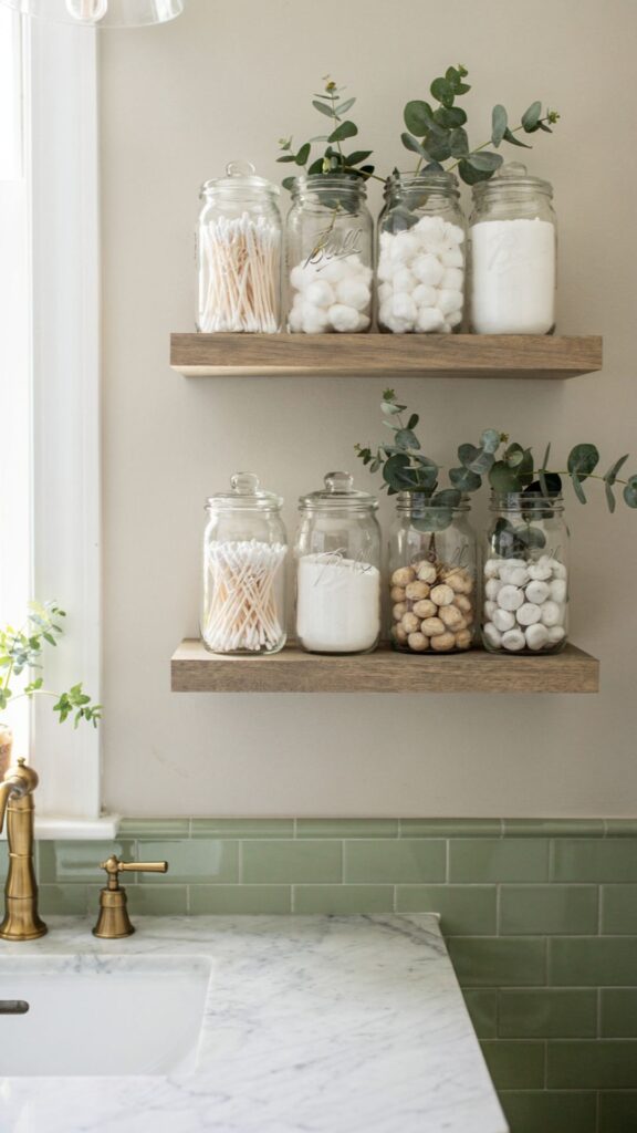 Repurpose Mason Jars or Apothecary Jars