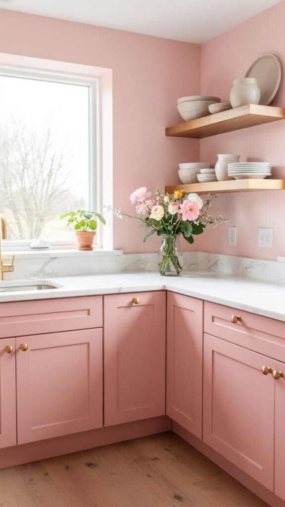 Small Pink Kitchen Ideas