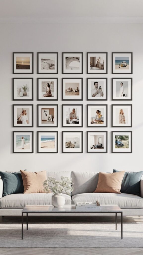 Symmetrical Grid Layout