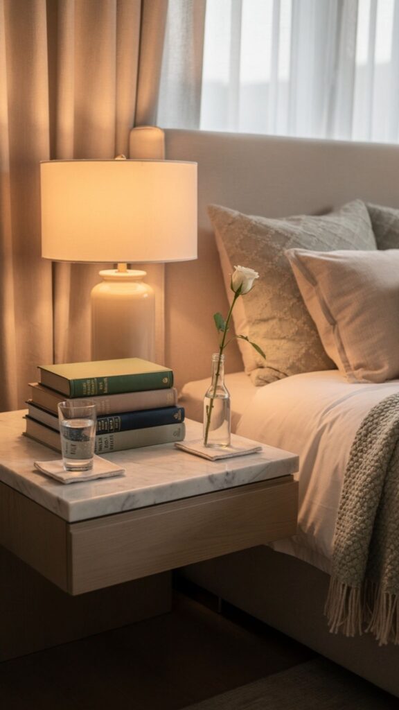 The Perfectly Curated Nightstand Setup