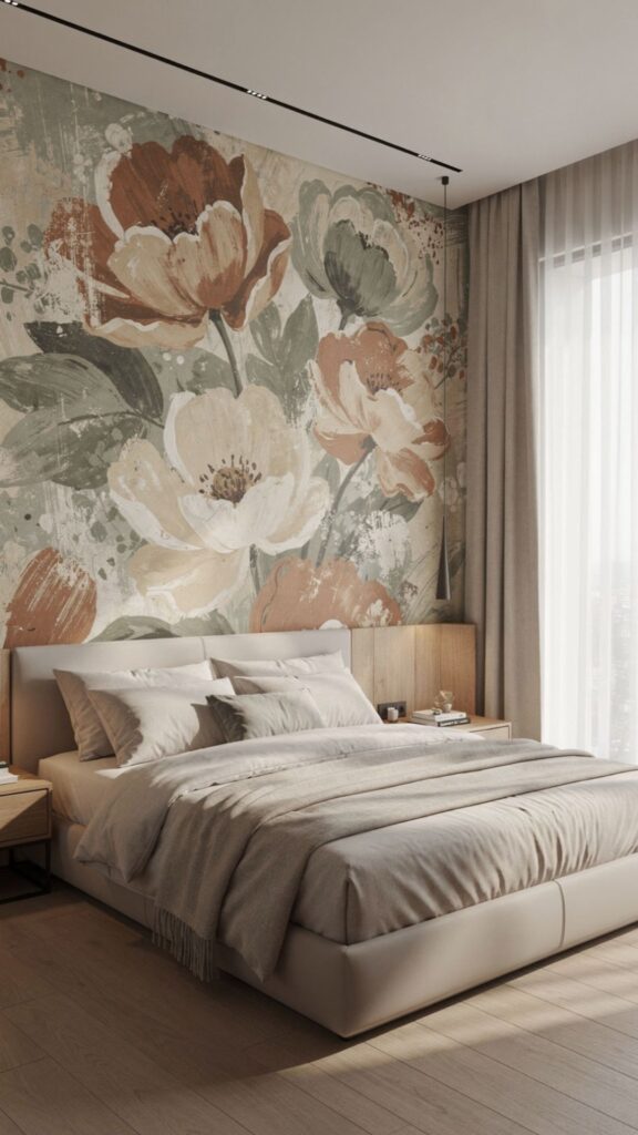 Try Wallpaper Murals for a Dramatic Focal Point