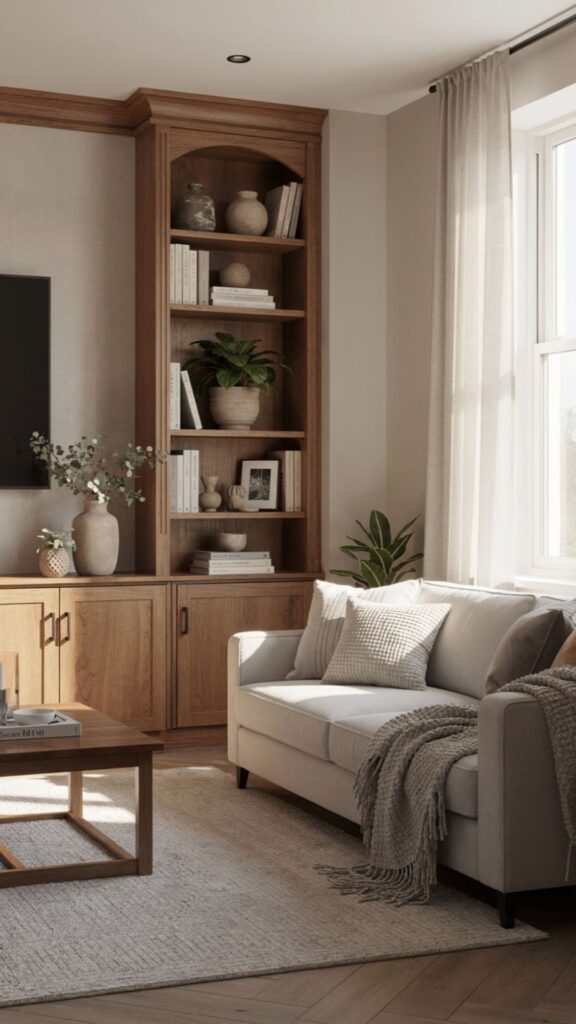 Use Built-In Shelving to Reclaim Dead Wall Space