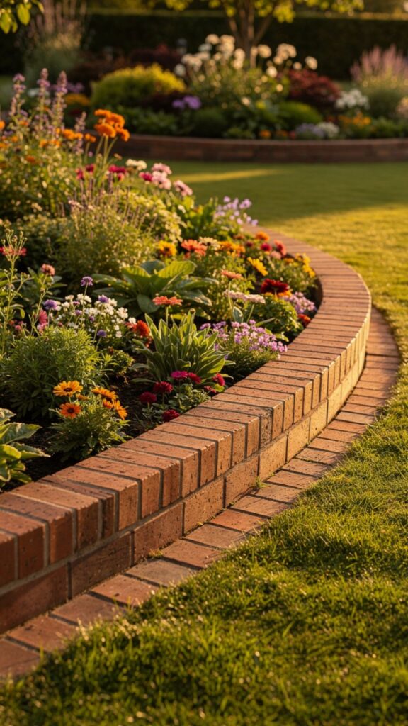 Use Classic Brick Edging