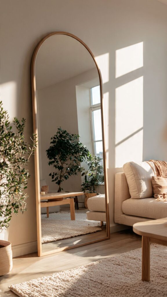 Use Mirrors Strategically to Expand Visual Space