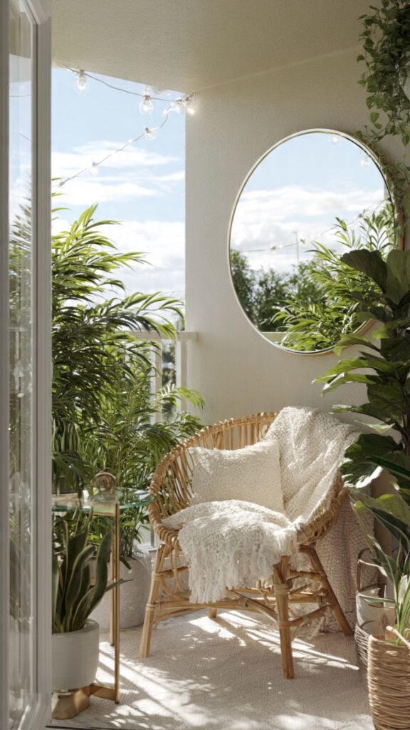 Use Mirrors and Reflective Surfaces