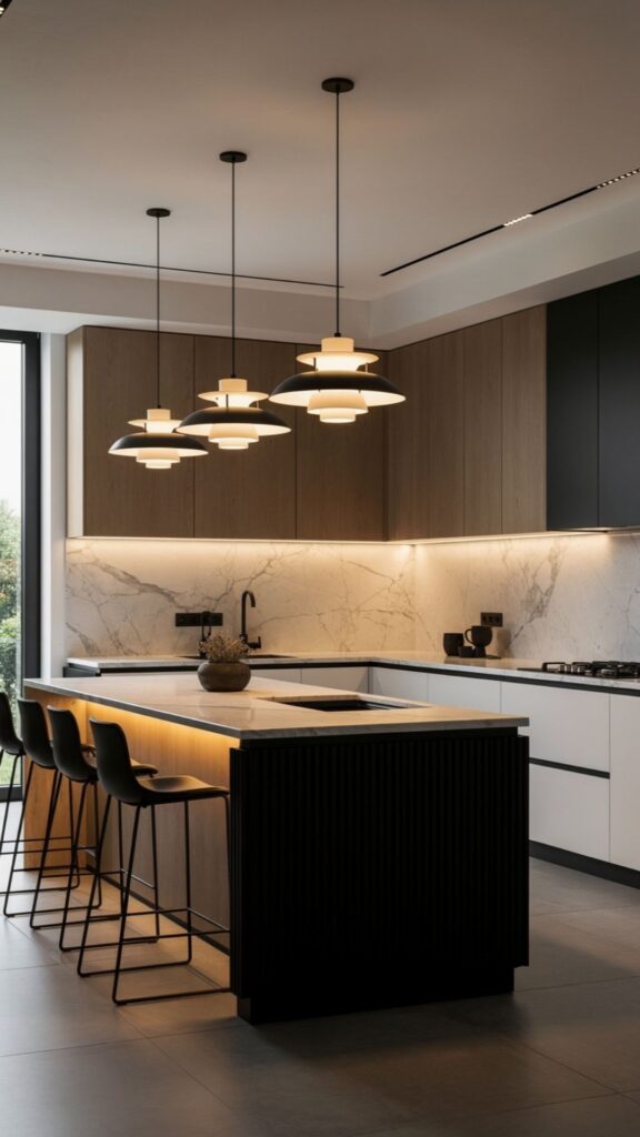 Use Statement Lighting to Define Zones and Mood