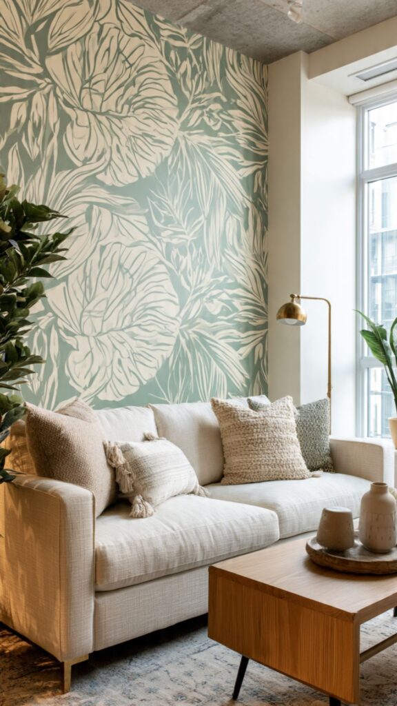 Use Wallpaper or an Accent Wall