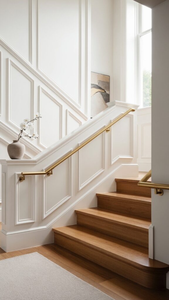 Wainscoting and Panel Moulding for Classic Elegance