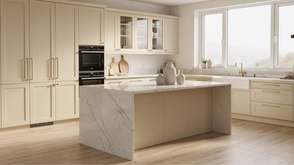 Cream Kitchen Cabinets