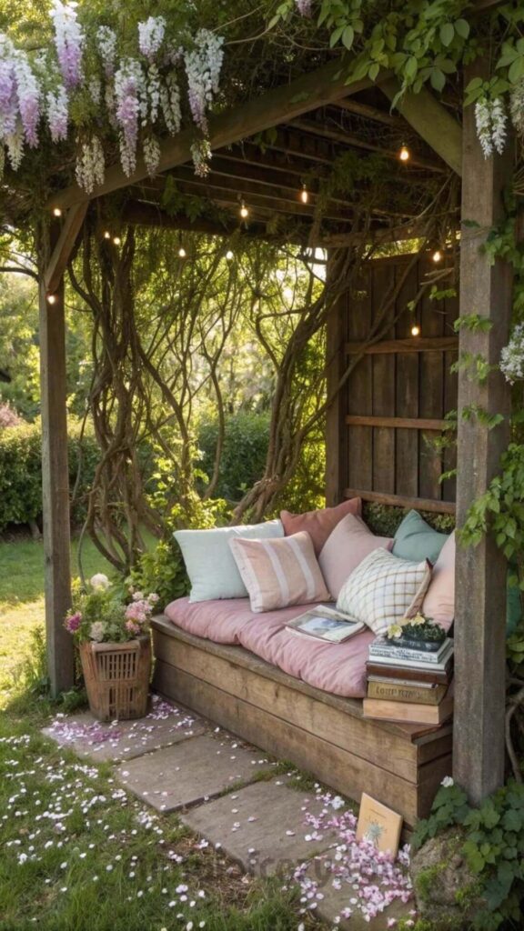 A Sculptural Garden Nook