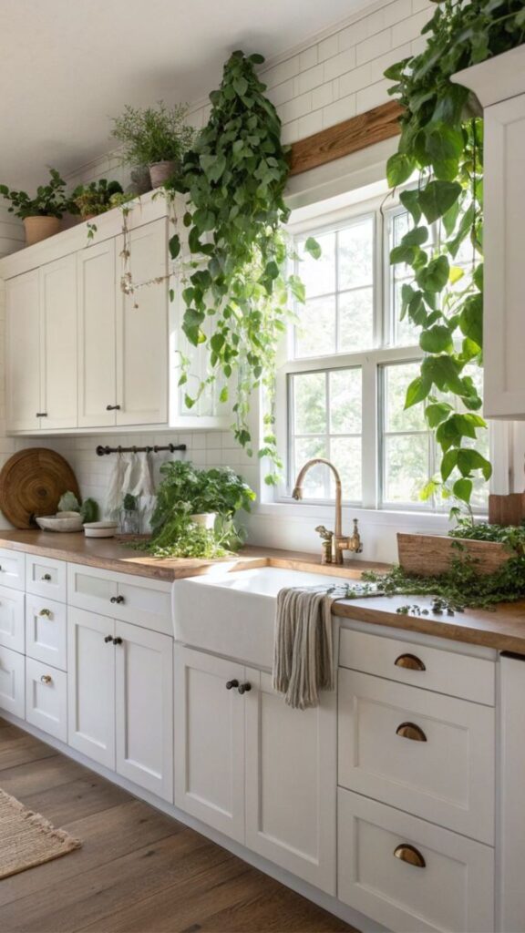 Add Trailing Greenery and Heat-Smart Faux Botanicals
