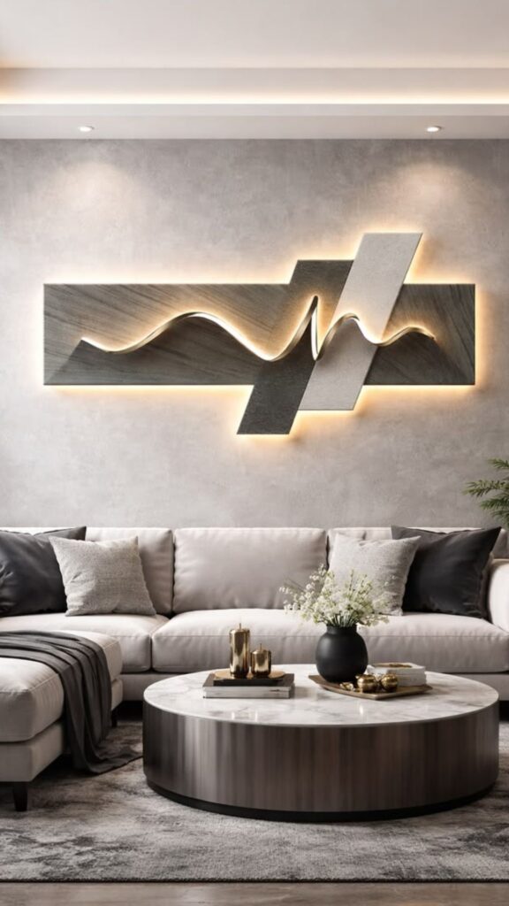 Backlit or LED-Framed Wall Art