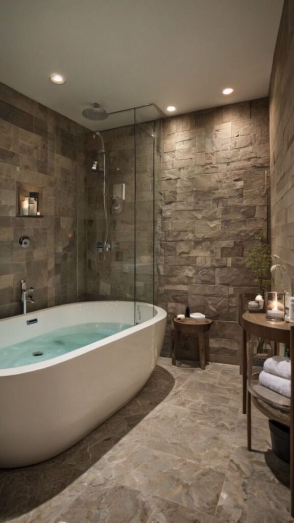 Create a Spa-Like Atmosphere with Natural Materials