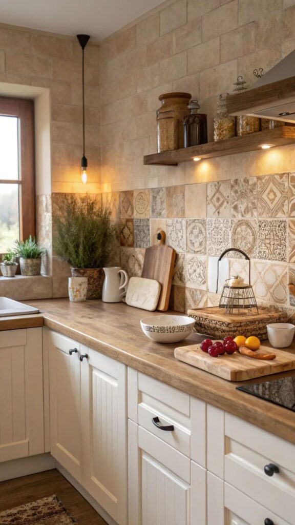 Create a Statement with a Bold Backsplash
