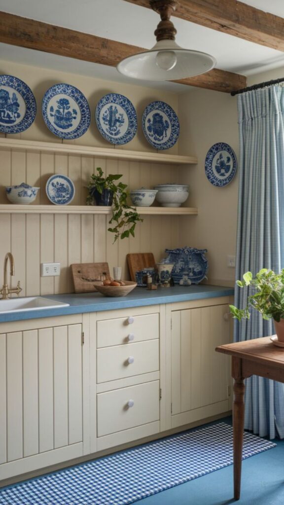 Hang a Curated Plate or Charger Display