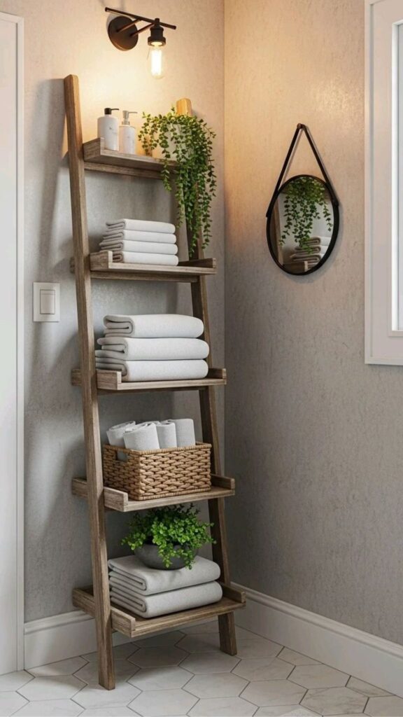 Ladder Shelves