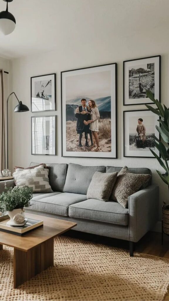 Personalized Family Photo Display