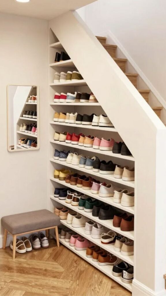 Shoe Storage and Entryway Organization