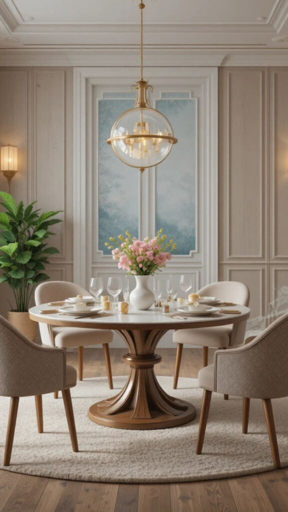 The Pedestal Base Round Table