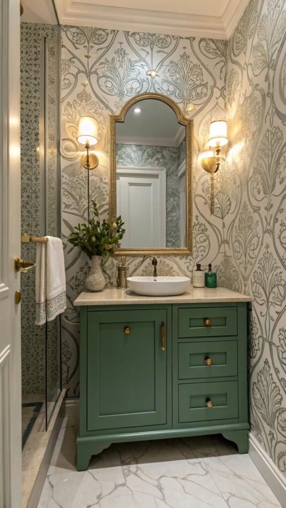 Use Peel-and-Stick Wallpaper