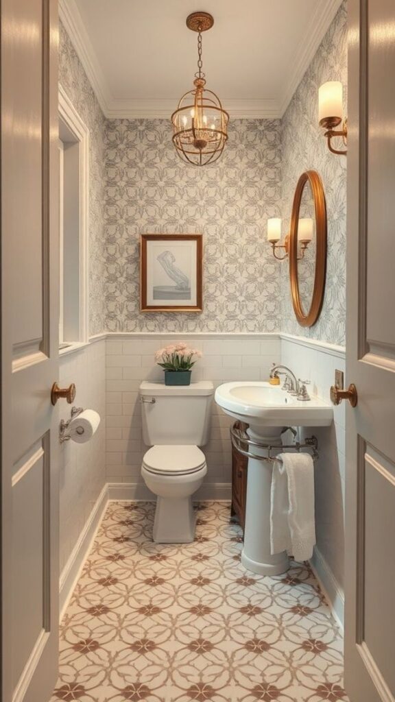 Use Tile Creatively on the Floor