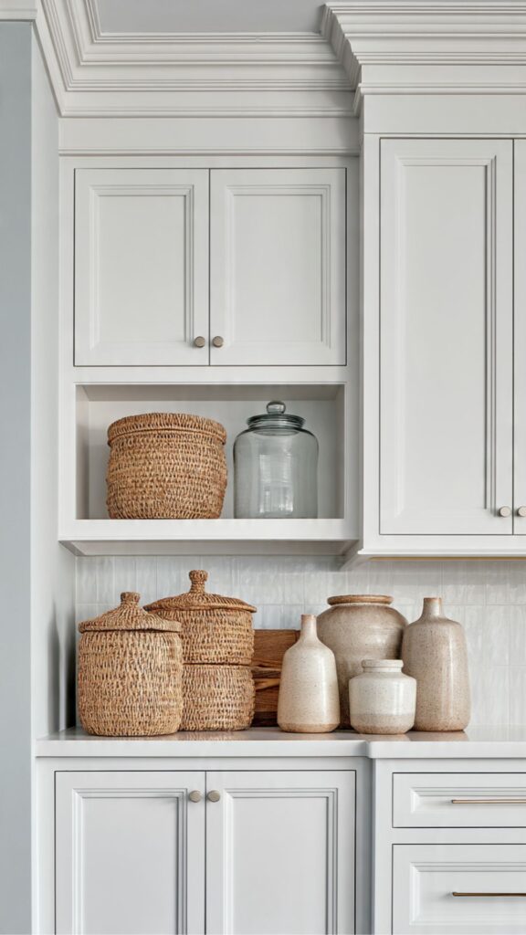 Use the Space Above Cabinets